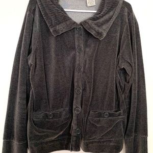 Grey ‘white Stag’ Cowl Neck Women’s Sweater!